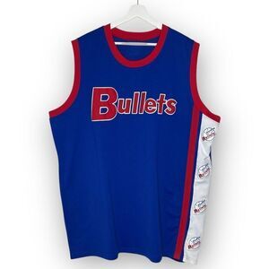 Baltimore Bullets Basketball Jersey Hardwood Classics Majestic USA NBA Men’s 2X